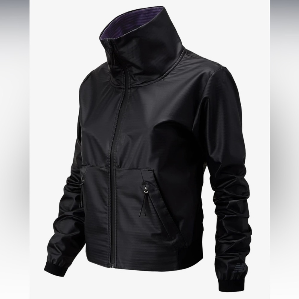 New Balance Determination Bomber Jacket, Dark Navy, size S
